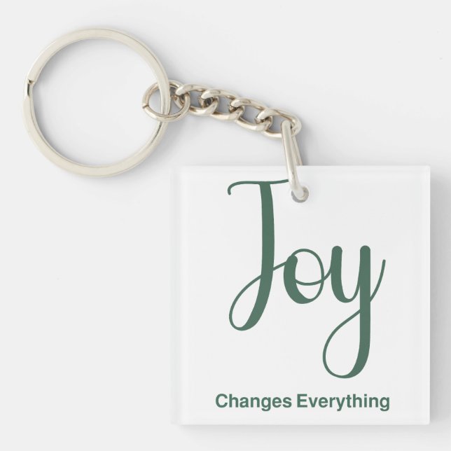 Joy Changes Everything Key Ring (Front)
