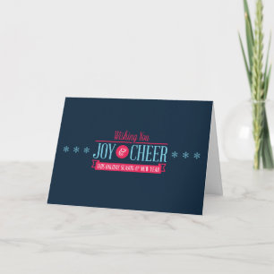 Joy & Cheer Holiday Card