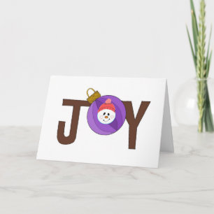 Joy - Christmas card