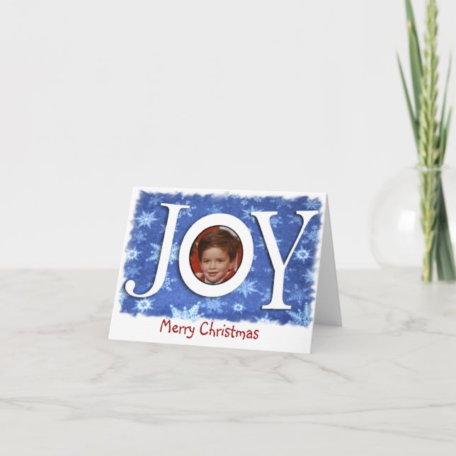 Joy Christmas Card (Front)