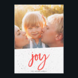 JOY christmas card [red]<br><div class="desc">MOST WONDERFUL TIME christmas card [white]</div>