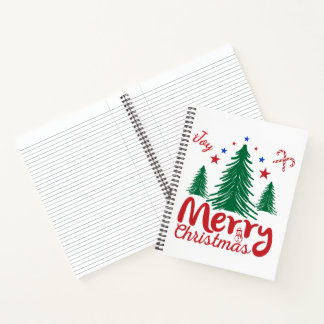 Joy Christmas Notebook