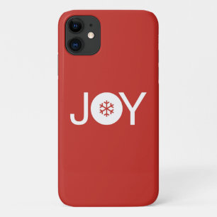 Joy Christmas Red iPhone 11 Case