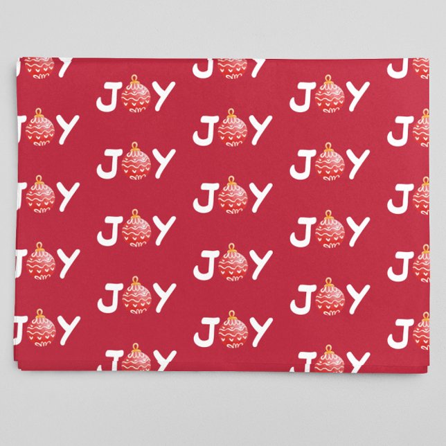 Joy Christmas Winter  Tissue Paper (Creator Uploaded)