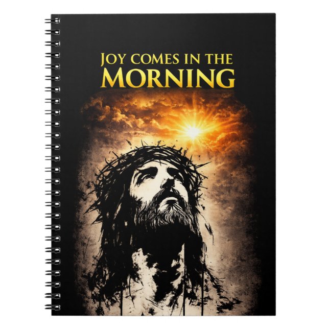 Joy Comes in the Morning Notebook (Front)