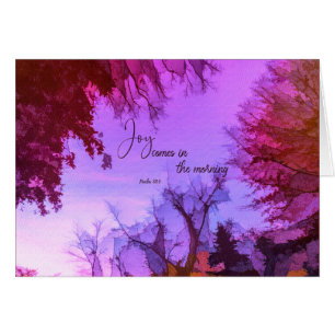 Joy comes in the morning Parakaleo note card