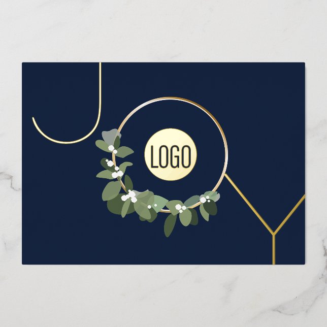 JOY Corporate logo on Navy Blue real (Front)