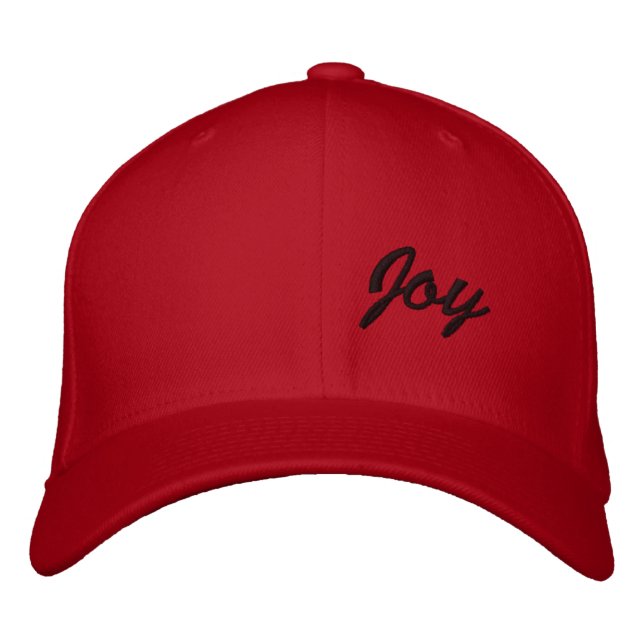 Joy Embroidered Hat (Front)
