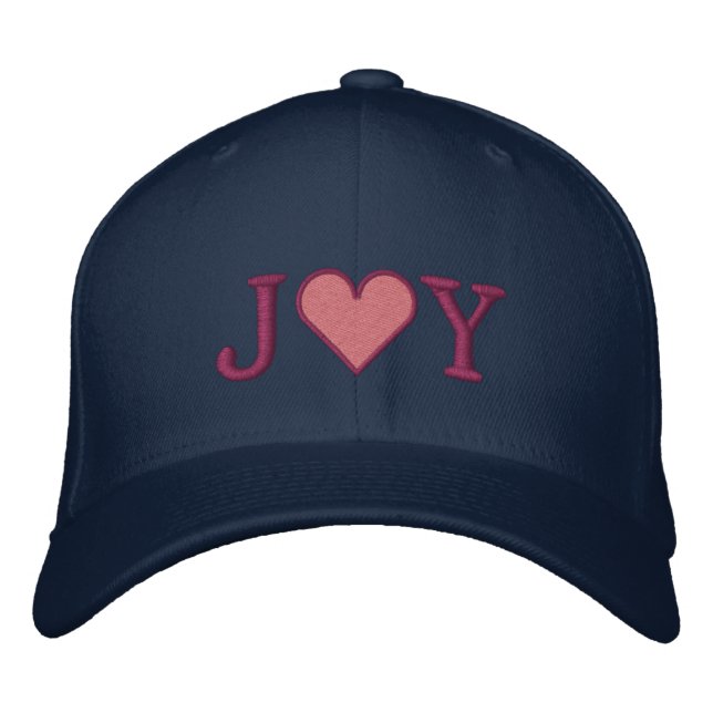 JOY EMBROIDERED HAT (Front)