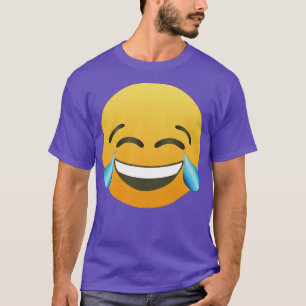 JOY Face with tears of joy haha emoji T-Shirt