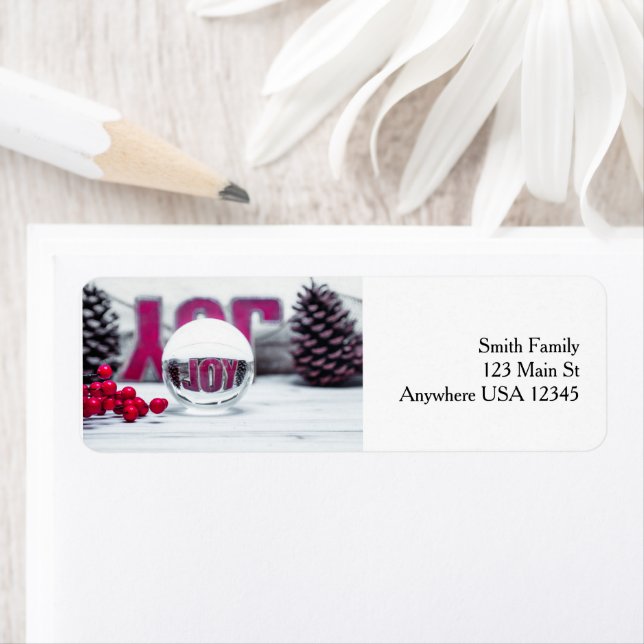 Joy Glass Ball Holiday Collection (Insitu)