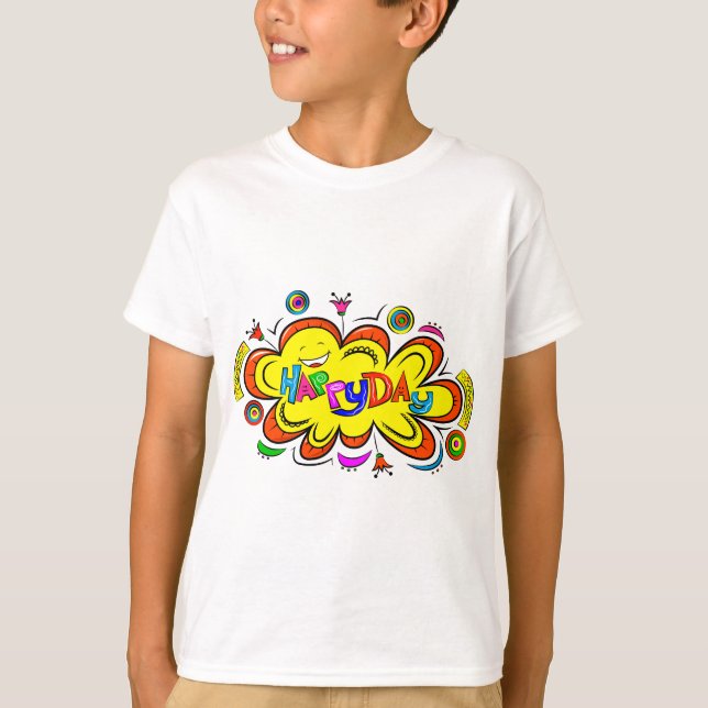 Joy, happiness, children T-Shirt (Front)
