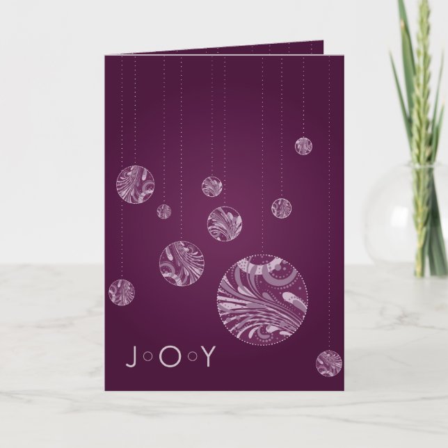 JOY Holiday Card (Front)