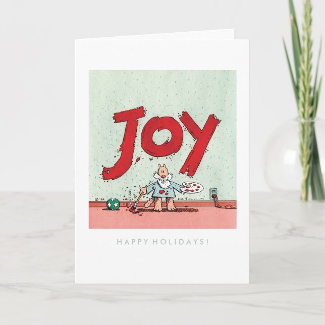 JOY HOLIDAY CARD (Front)