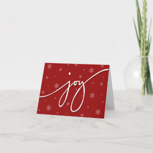 Joy Holiday Card