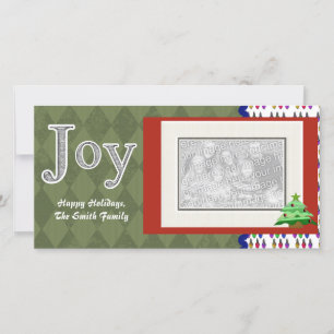 JOY HOLIDAY PHOTOCARD TEMPLATE
