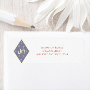 Joy Holiday Return Address