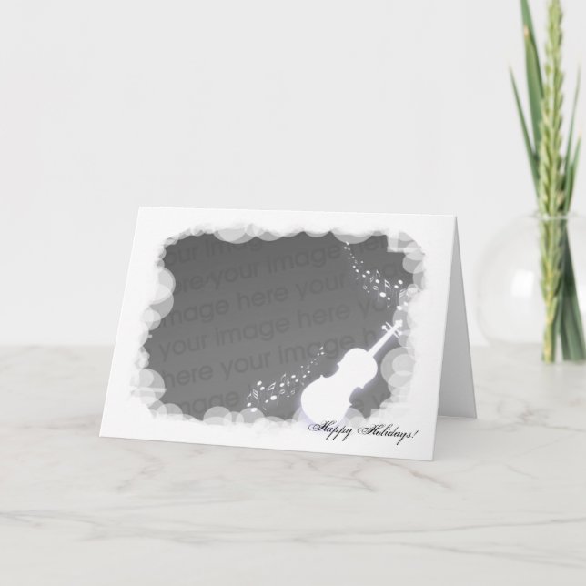 Joy Holiday Template! Card (Front)
