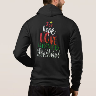 Joy Hope Love Peace Christmas-14090 Hoodie