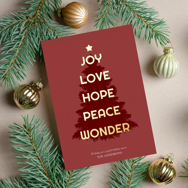 Joy Hope Love Peace WonderChristmas  (Creator Uploaded)