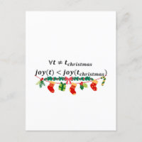 Joy in christmas is always greater, math christmas