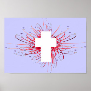 JOY! in the Cross Poster