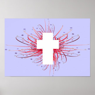 JOY! in the Cross Poster