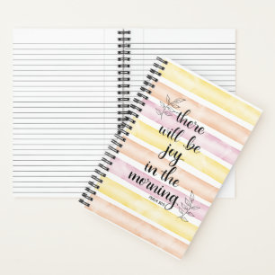 Joy in the morning  notebook