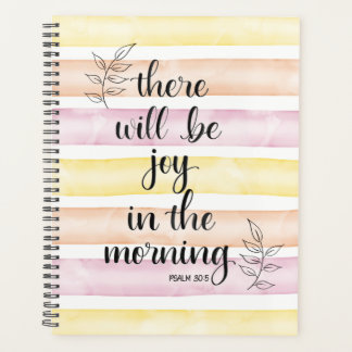 Joy in the morning planner