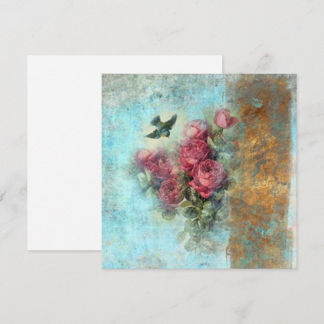 JOY - Invitation Card, Greeting Card (Front/Back)