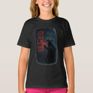 Joy Is a Lie – Krampus Lives Graffiti Horror Chris T-Shirt
