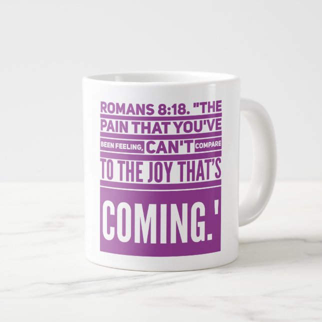 Joy Jumbo Mug (Front Right)