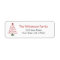 Joy Love Peace Believe Christmas Holiday Label