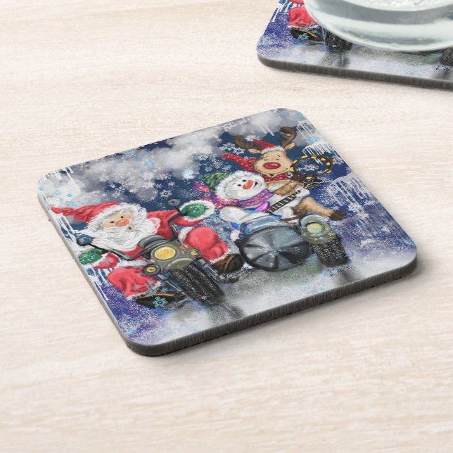 Joy - Merry Christmas Coaster (Left Side)