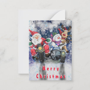 Joy - Merry Christmas - Happy Friends - Funny Card