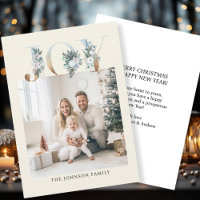 JOY-Merry Christmas!   Modern, simple photo 