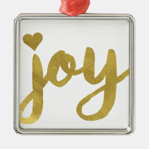 Joy Metal Tree Decoration
