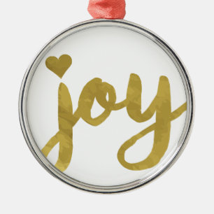 Joy Metal Tree Decoration