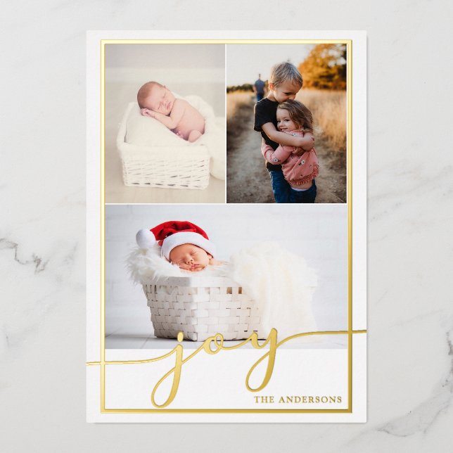 Joy Multiple Photo Foil (Front)