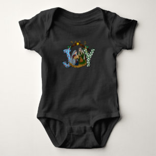 Joy Nativity Baby Bodysuit