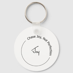 Joy Not Perfection Key Ring