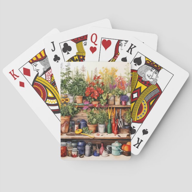 Joy of Gardening Playing Cards (Back)