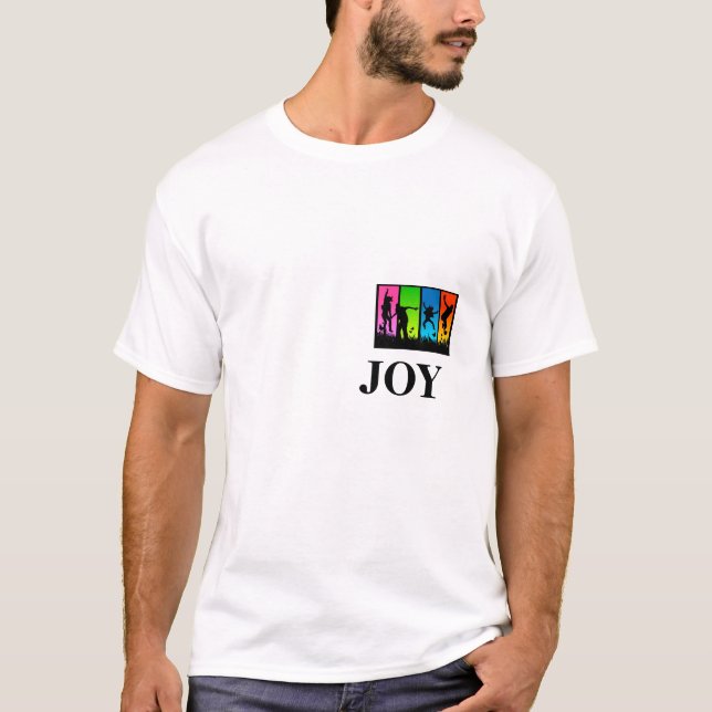 Joy of the LORD Christian Shirt Mens (Front)