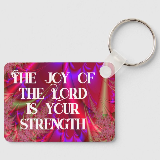 Joy of the Lord Key Ring (Front)