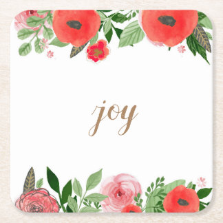 Joy Paper Coasters