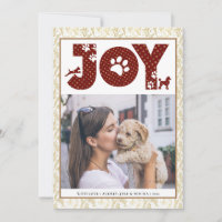 JOY Paws Gold | Pet Lovers Pine Bough Gold