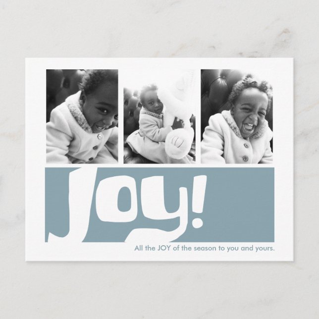 Joy & Peace Triptych Postcard (Front)