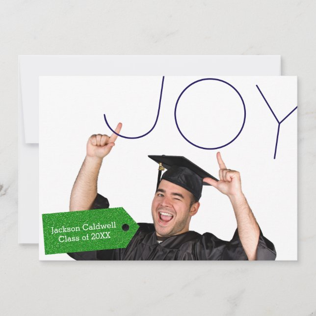 Joy Photo - Graduation Announcement (Front)