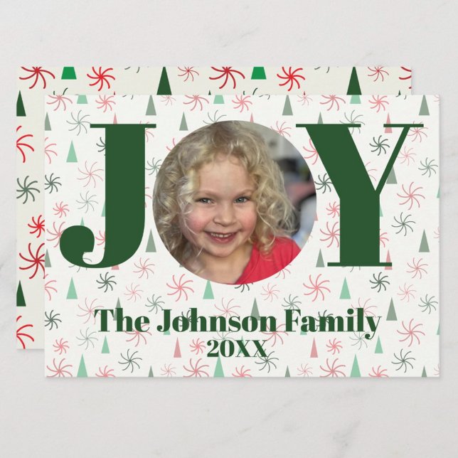 Joy Photo Holiday Card (Creator Uploaded)