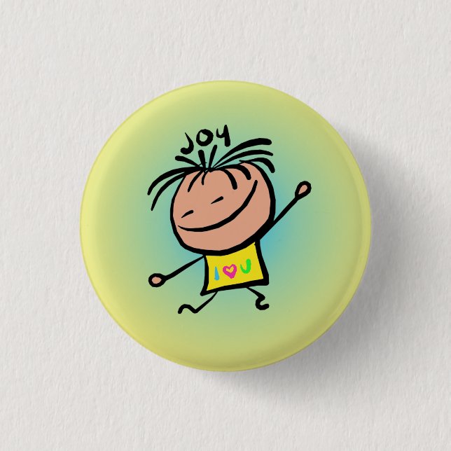 Joy Pin by Smeople (Front)